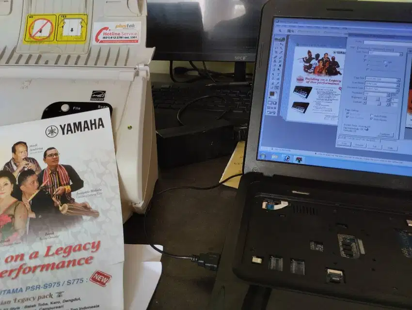 Scanner FUJITSU SCANSNAP ix500 scanner auto feed Document cepat