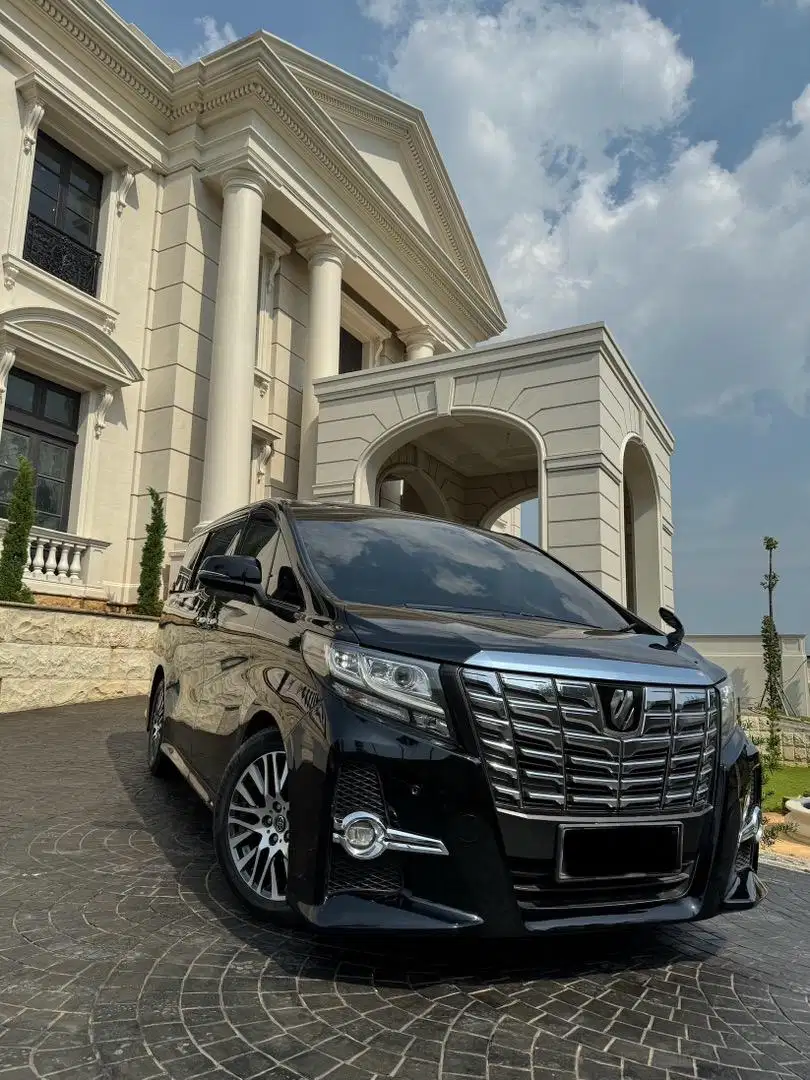 2016 ALPHARD SC PACKAGE CBU BLACK