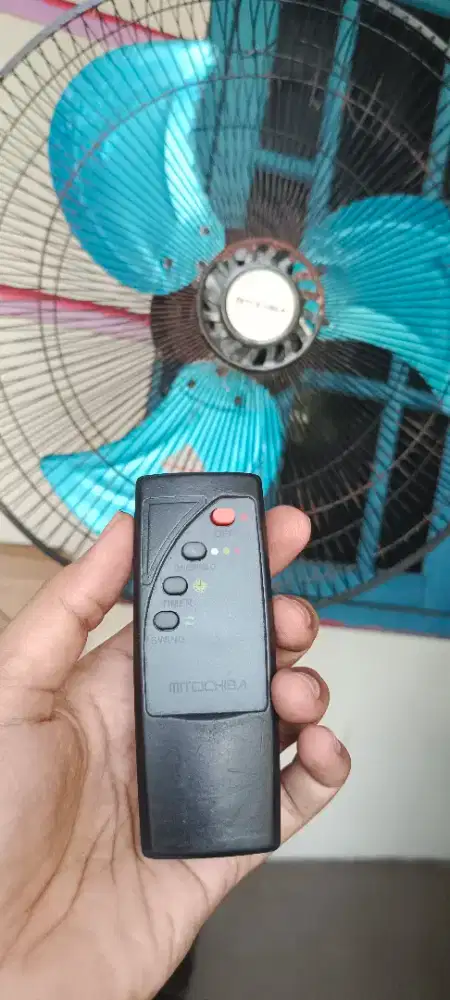 Kipas remote mitociba 18in mati +sekai 10in