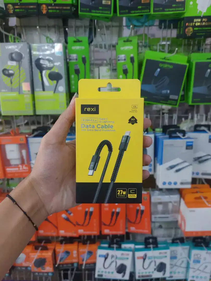 Kabel Data USB C to Lighting Rexi KJ01-CLx