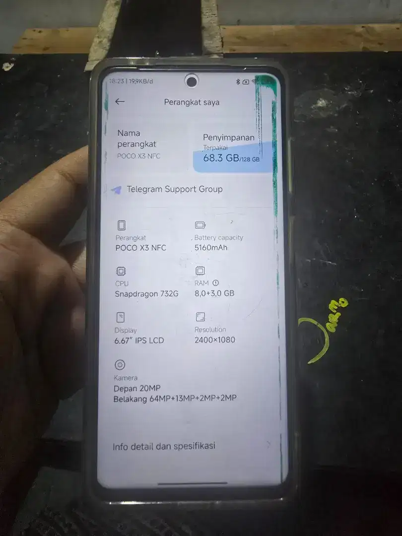 POCO X3 RAM 8/128
