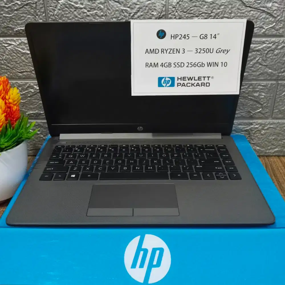 LAST STOCK Laptop HP 245-G8
AMD Ryzen 3-3250U [TERMURAH]