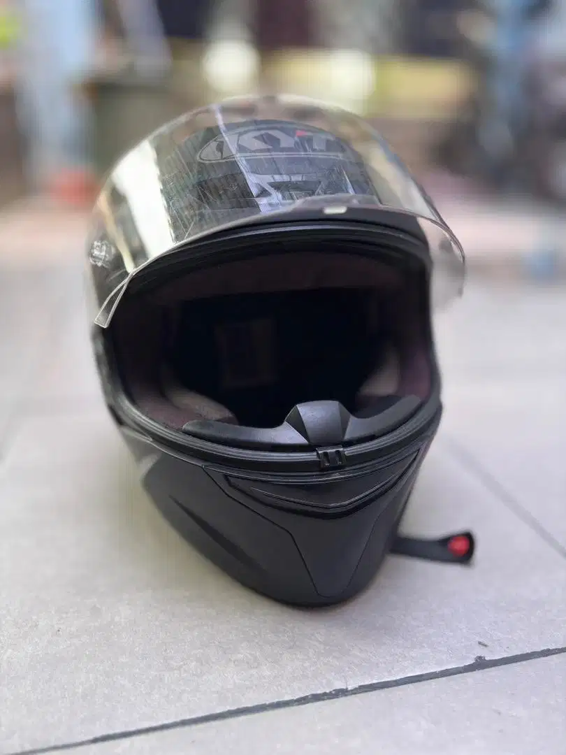 Helm KYT tt course XL Solid Black doff matt