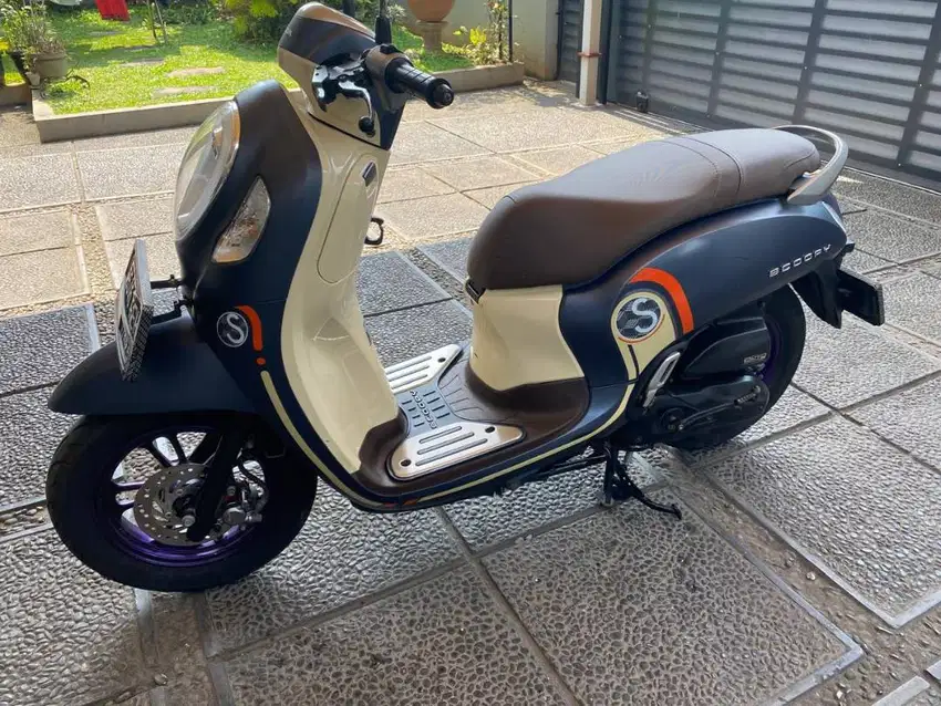 Scoopy 2021 Biru Doff Mulus Pajak Hidup