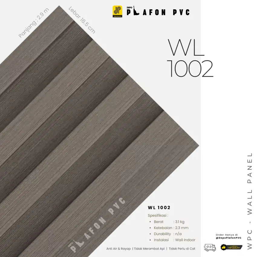 WPC Wall Panel Motto (Promo)