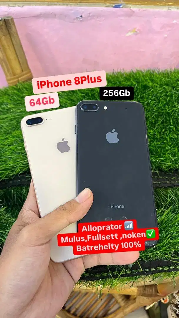 iphone 8plus 64Gb & 256Gb Ex inter