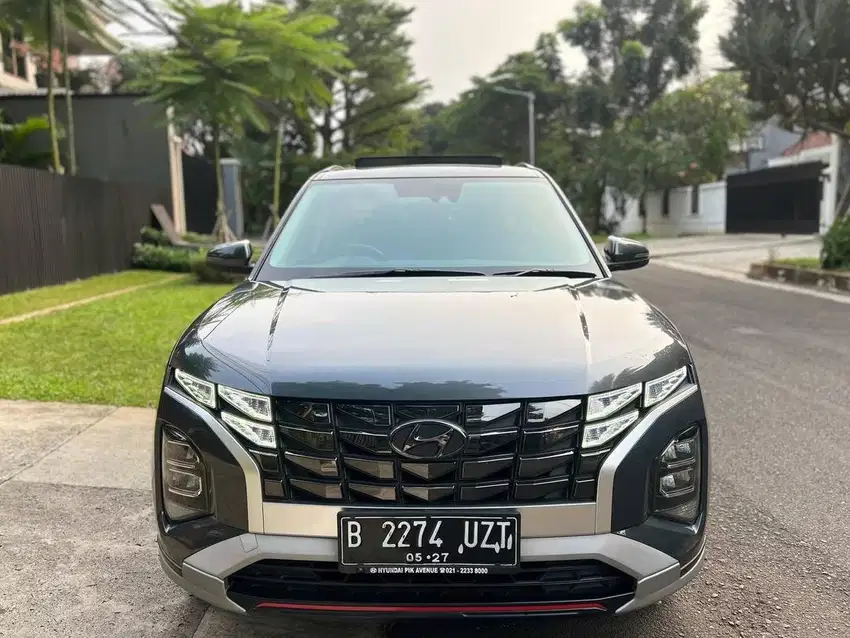 KM11rb HYUNDAI CRETA PRIME 1.5 AT 2022 ABU LIKE NEW FULLSET ISTIMEWA