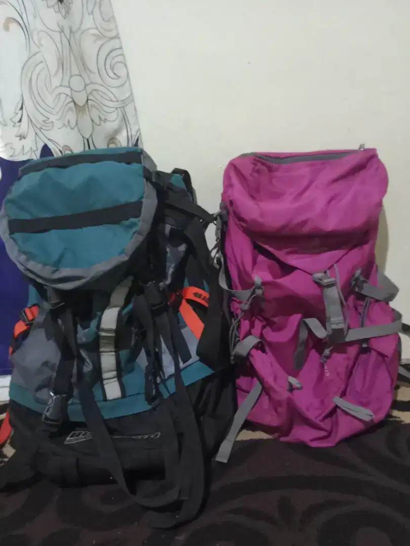 Avtech bogaboo 60l dan Eiger streamline 35l