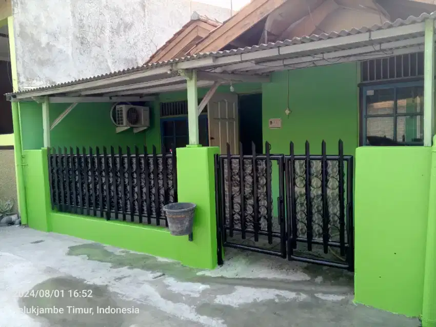 Dikontrakkan rumah di perumnas Bumi Teluk Jambe Blok S.401