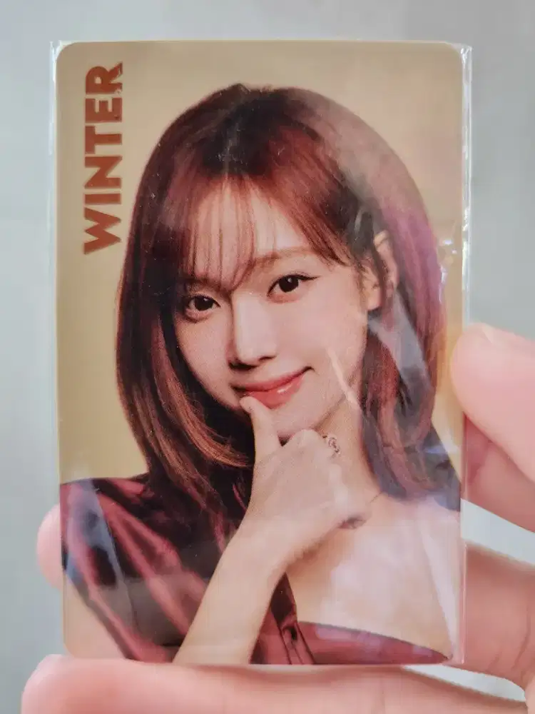Photocard Official Nabati x Aespa Winter
