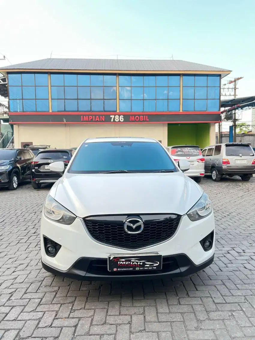 TDP 22JT Mazda Cx5 2.0 Grand Touring A/T Putih 2013   crv cortez zenix