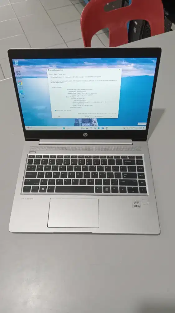 HP Probook 440 G7 Core i5 Gen 10, ram 8gb, ssd 256gb, 14 inci