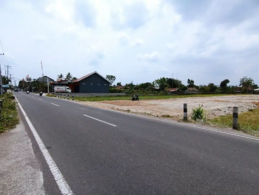 Tanah Tepi Jalan Aspal Sidokarto Godean Cocok Investasi!