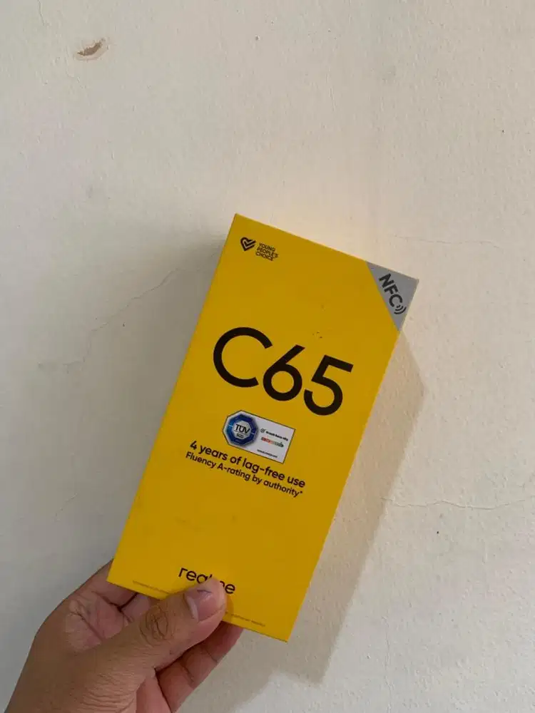 JUAL HP REALME C65 8/256 GB HITAM ORIGINAL MURAH DI BALIKPAPAN
