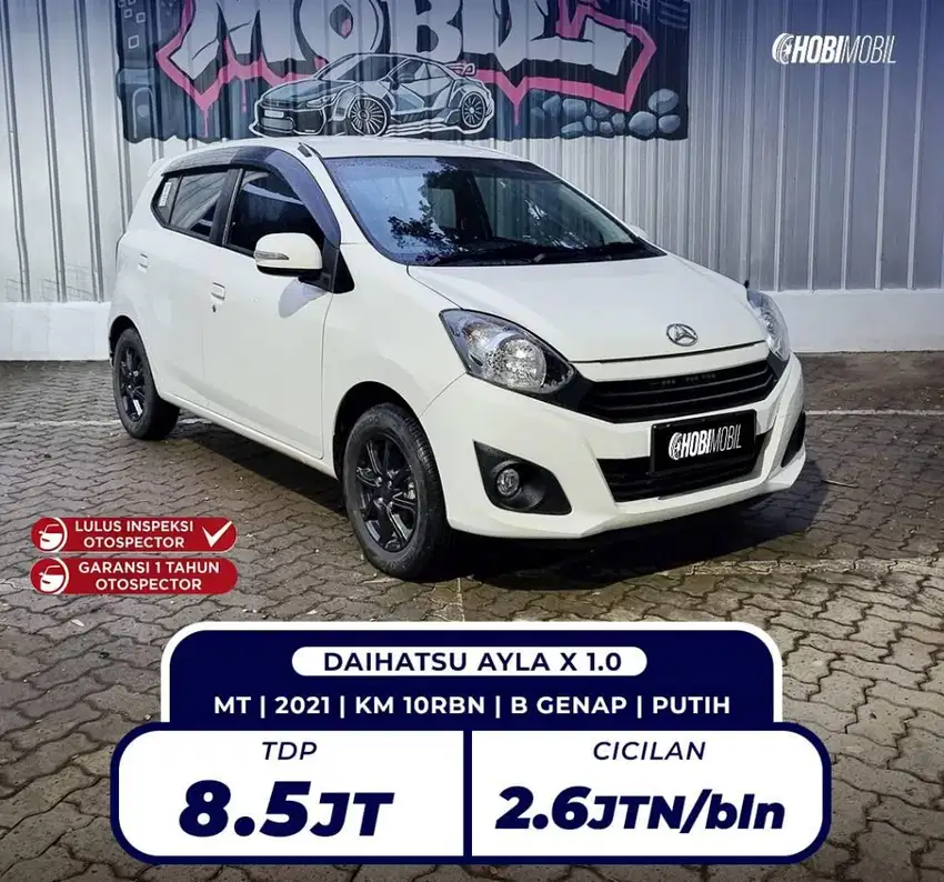 Daihatsu Ayla 1.0 X MT 2021