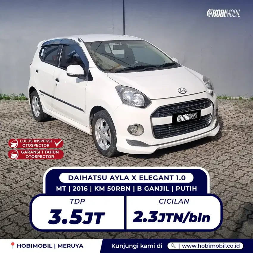 Ayla x elegant manual 2016 garansi mesin 5 tahun
