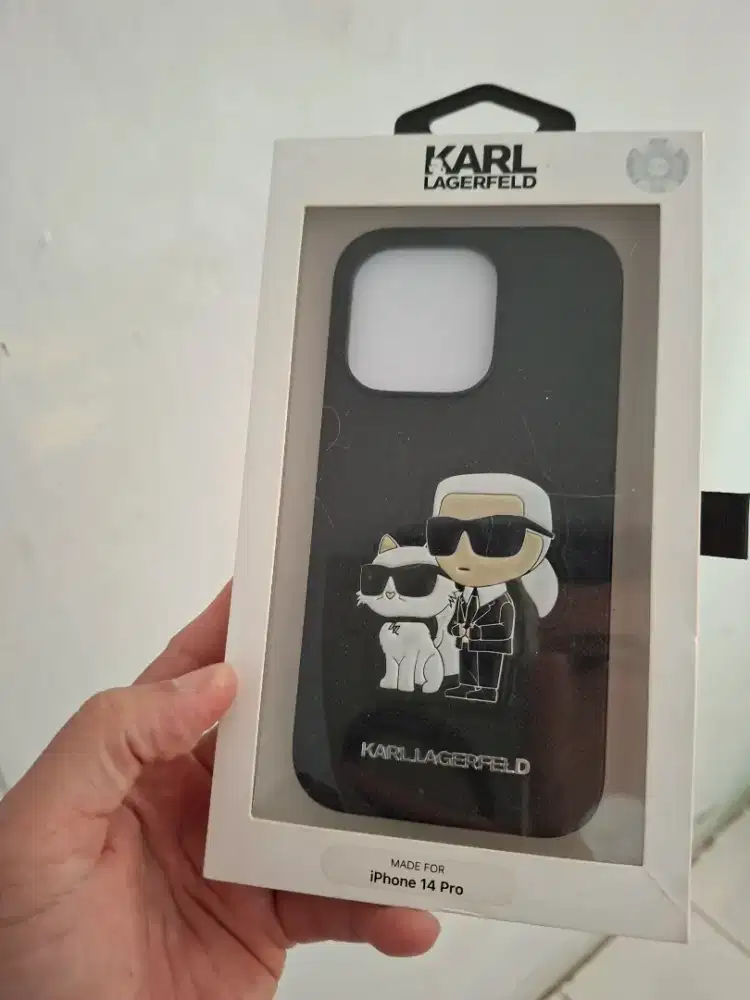 Case IP 14 Pro Karl Lagerfeld