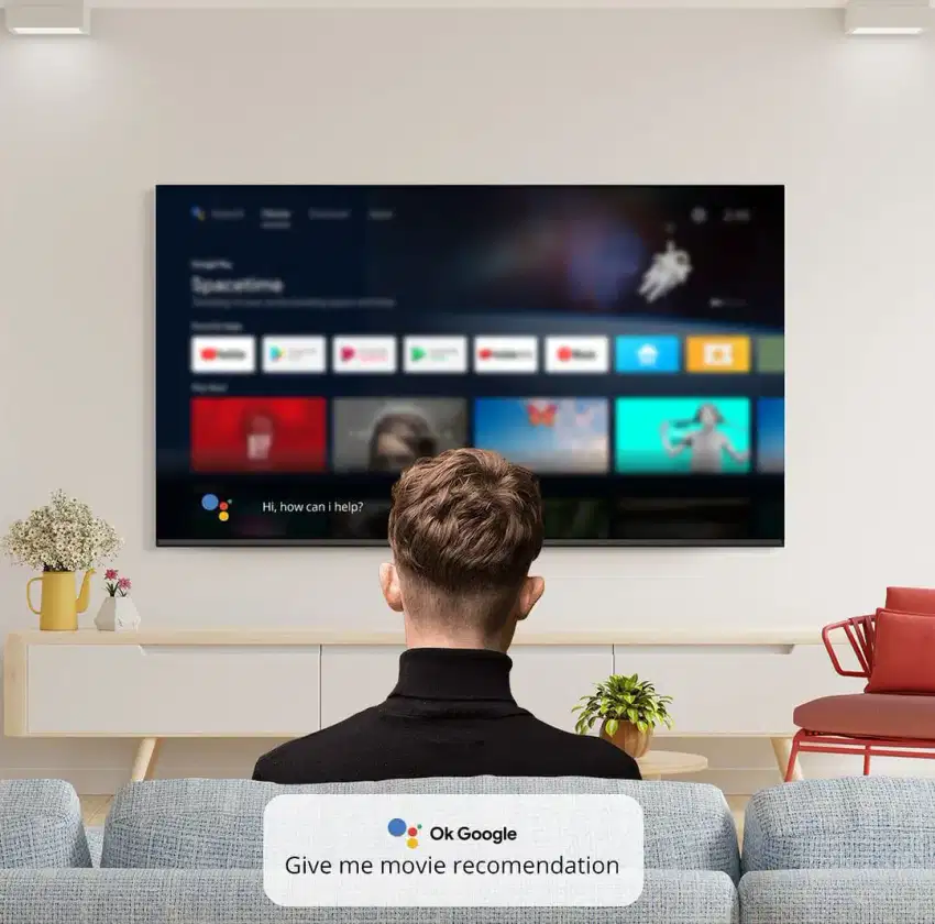 New TCL 43 inchi Smart TV Android Digital Netflix YouTube BARU Garansi