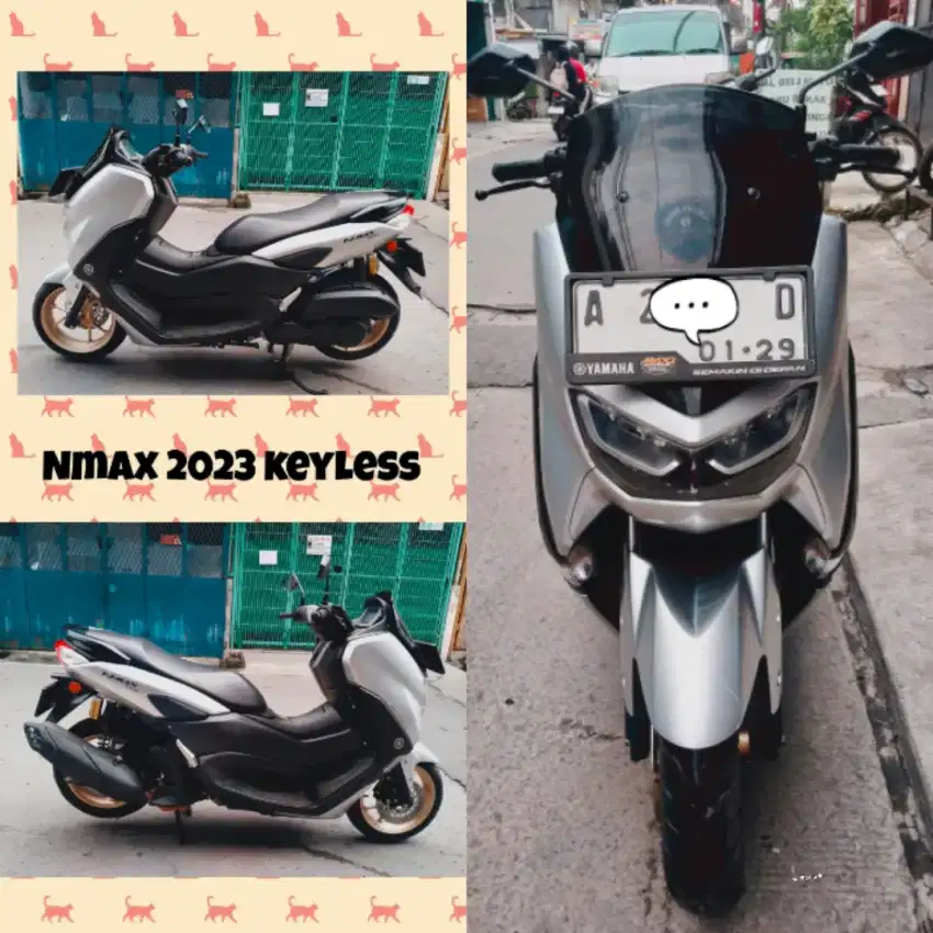 Dp 800rb Yamaha Nmax connected (Bi jelek KTP daerah dibantu) keyless