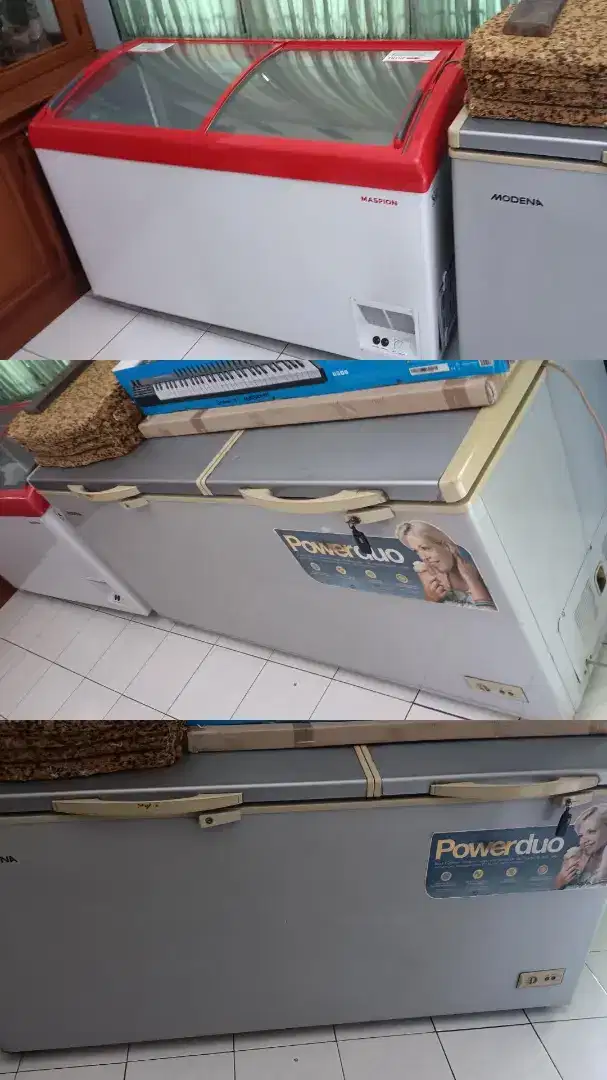 Frezeer Box Frezeer Kaca Slide