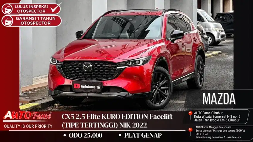 Mazda CX5 Kuro CX-5 Kuro CX 5 Kuro Edition 2022