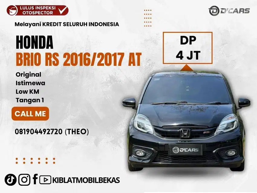 [DP:4JT] BRIO RS 2016/2017 AUTOMATIC LOW KM TANGAN 1