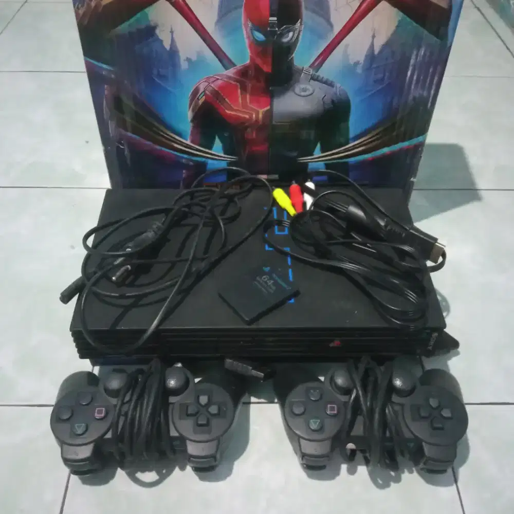 Playstation 2 sony 160gb hardisk internal matrix full game