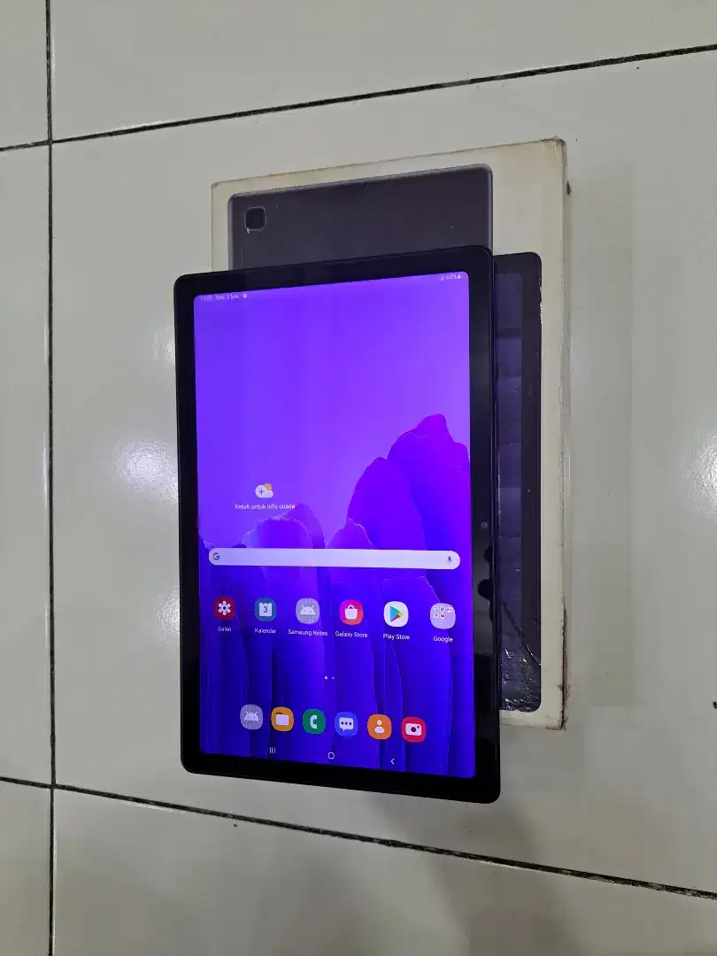 Samsung Tab A7 3/32 mulus lengkap