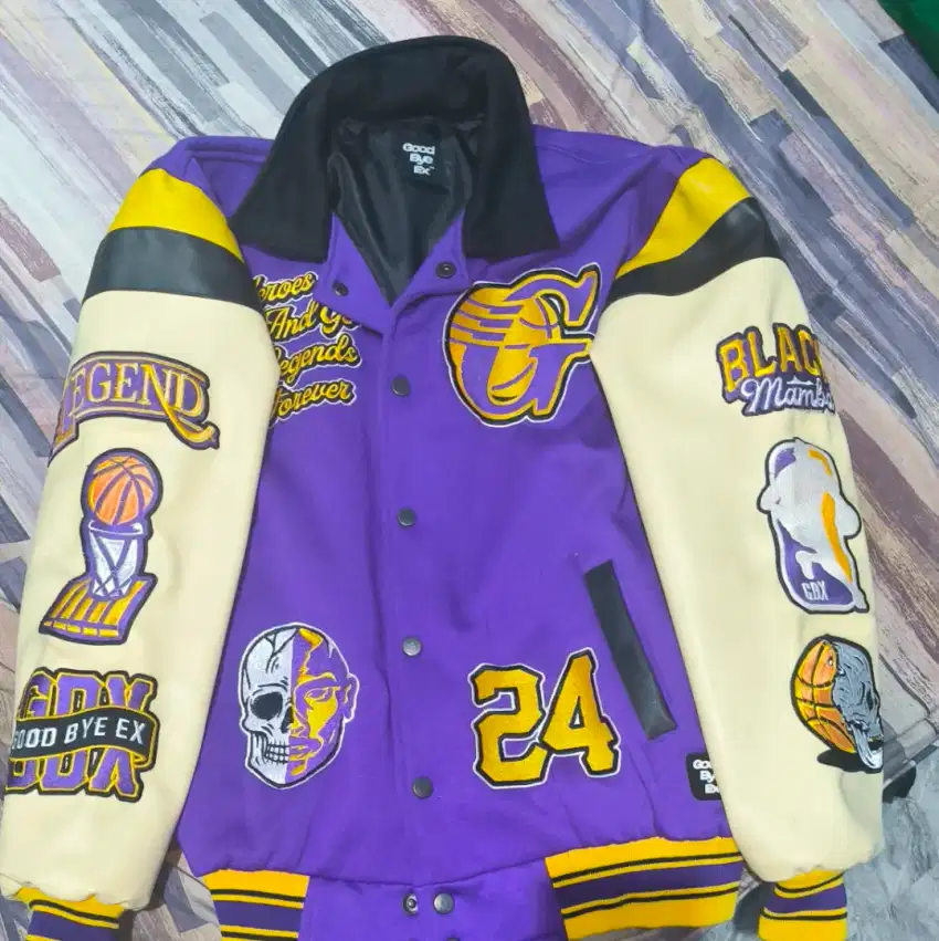 varsity jaket good by ex (kobe bryant