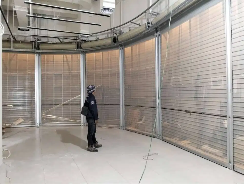 Terima pasang rolling door folding gate harmonika henderson di bandung