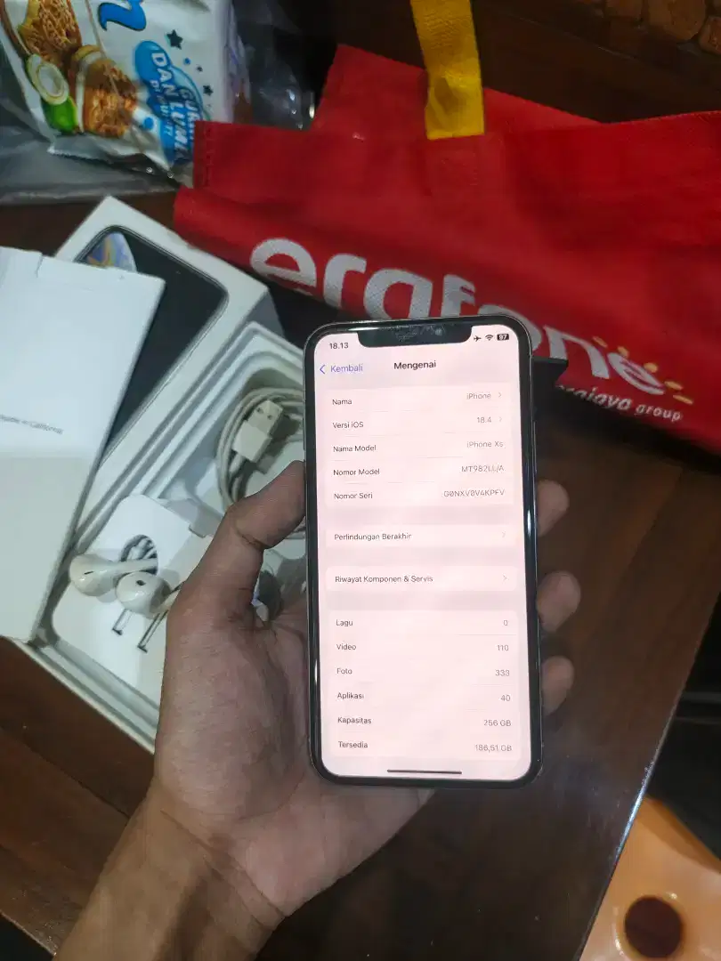 Iphone XS 256GB fulset all operator jamin