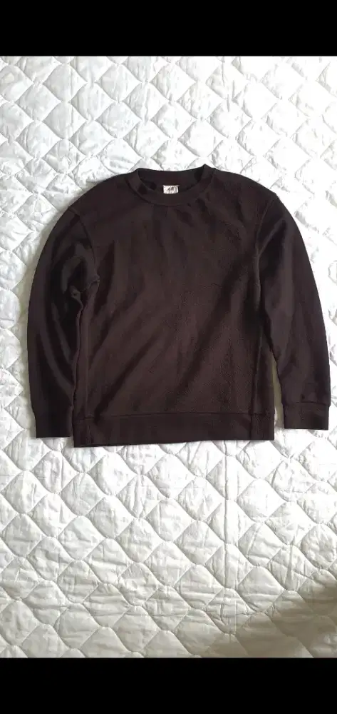 HM sweater black original authentic / baju hitam lengan panjang uniqlo