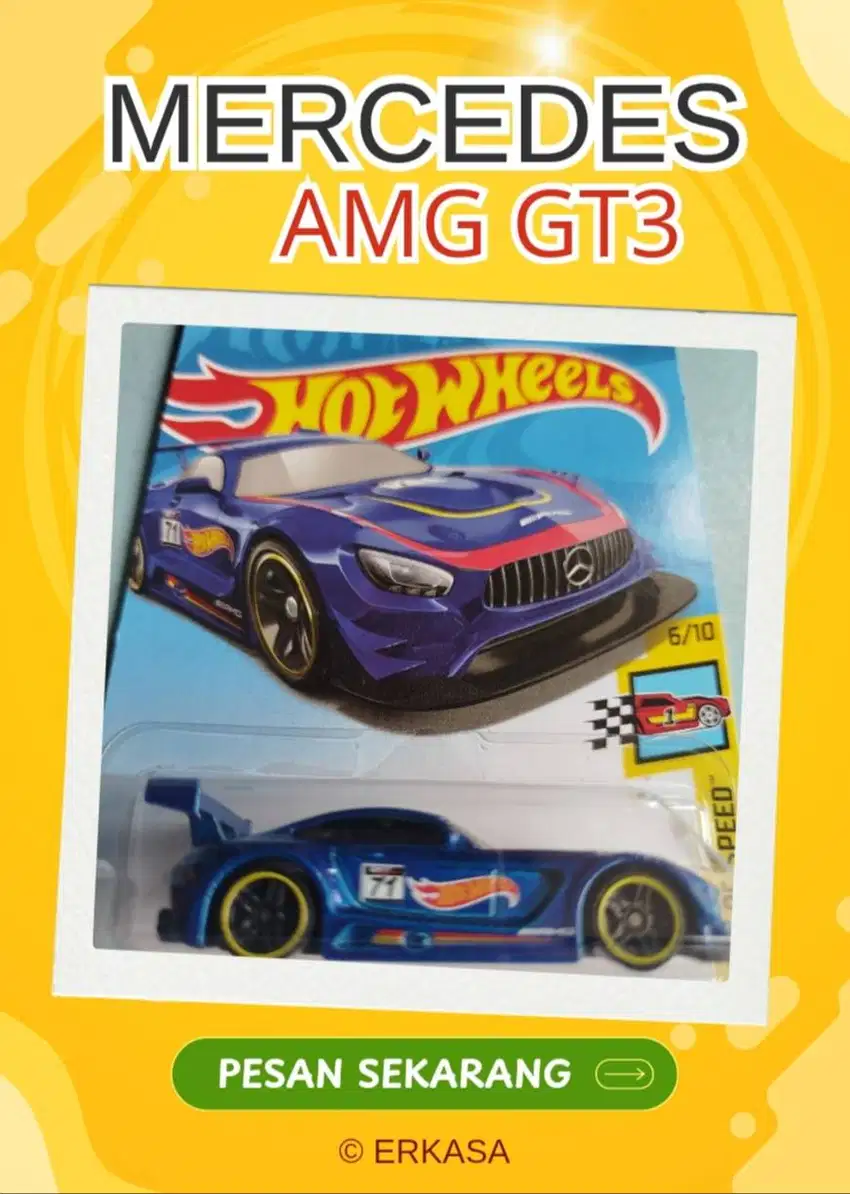 Hot Wheels Mercedes AMG GT-3