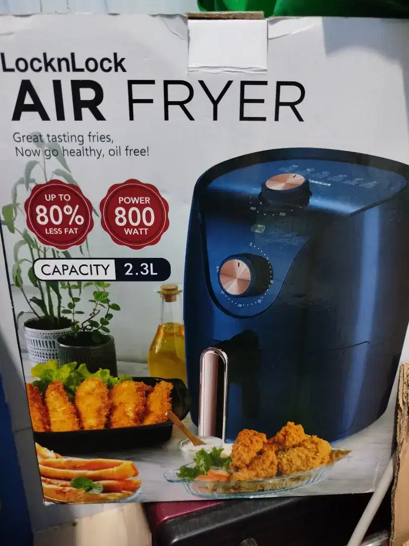 Jual Air Fryer LocknLock 2.3 L Baru