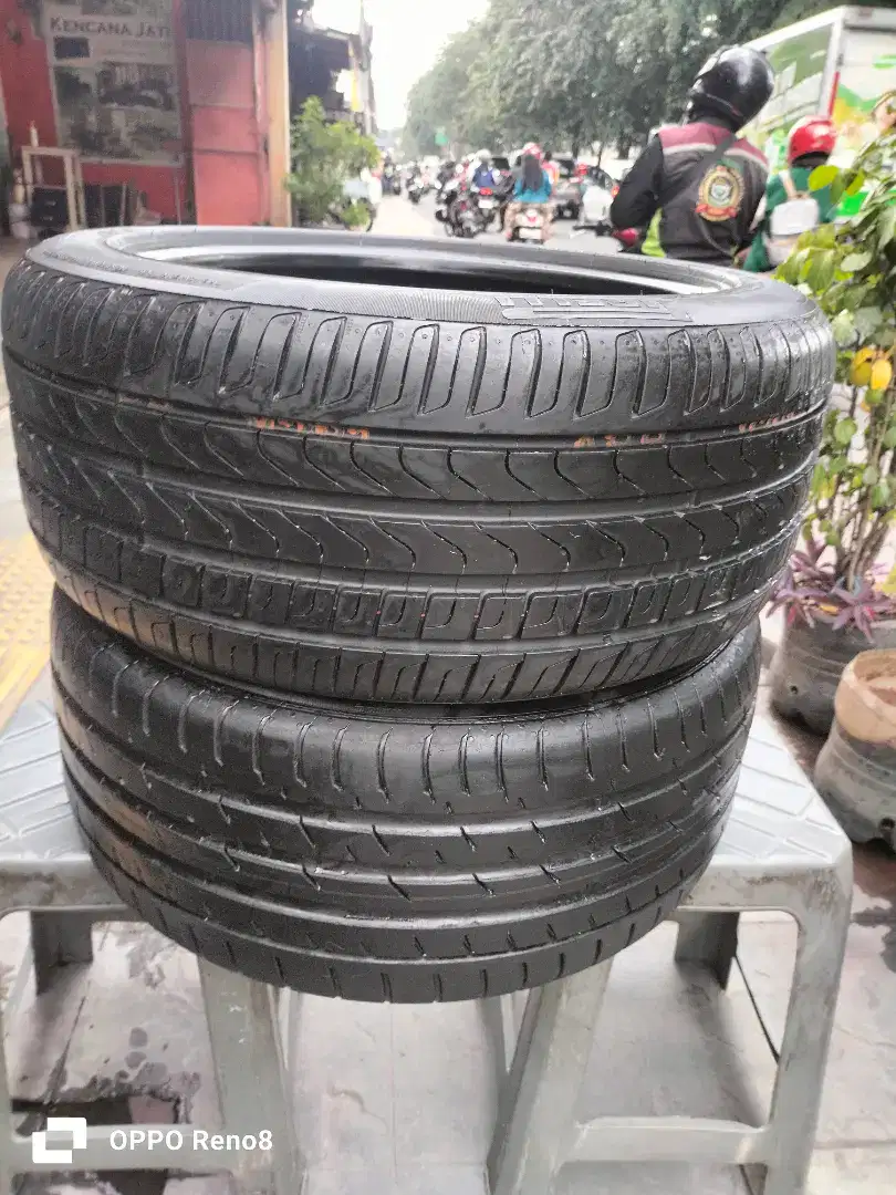 2pcs ban 225/50/R17 Pirelli/Continental Made in Romania 90%nik 21