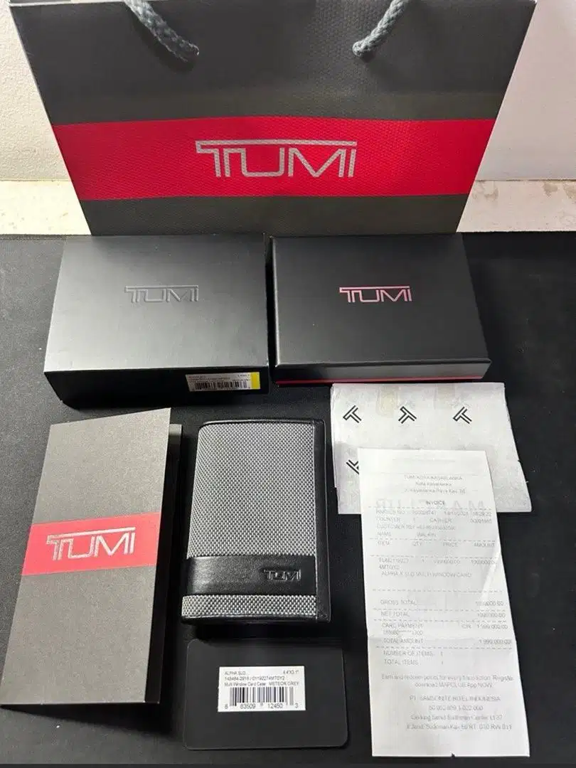 Dompet TUMI Alpha Multi Windows Card Case