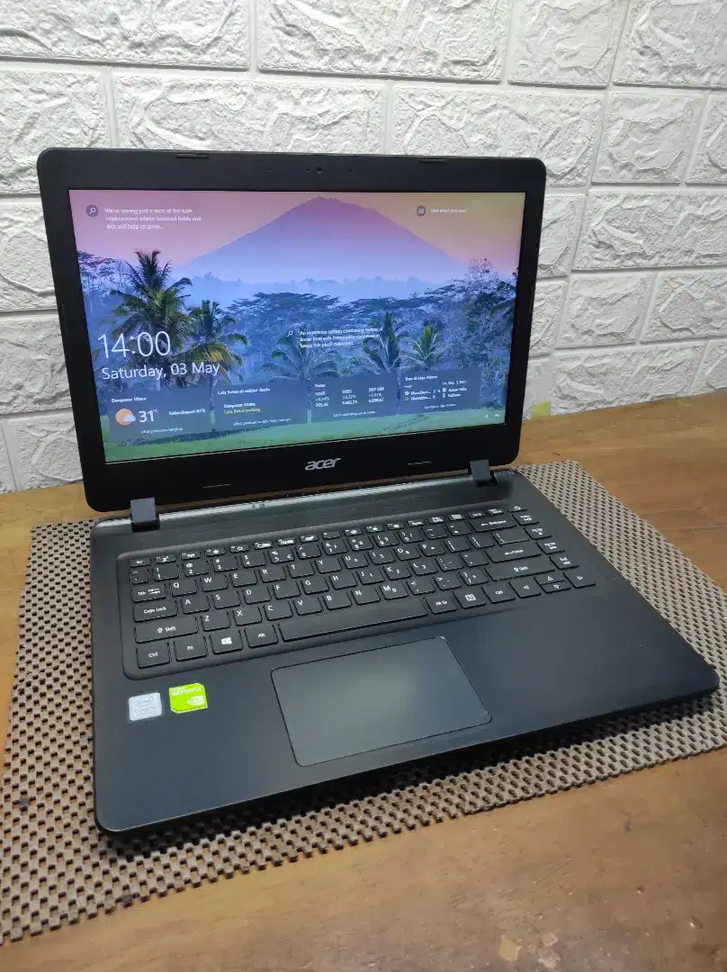 Acer Aspire A514-51G intel Core i5 Gen-8 Ram 8gb Ssd+Hdd Spek Design