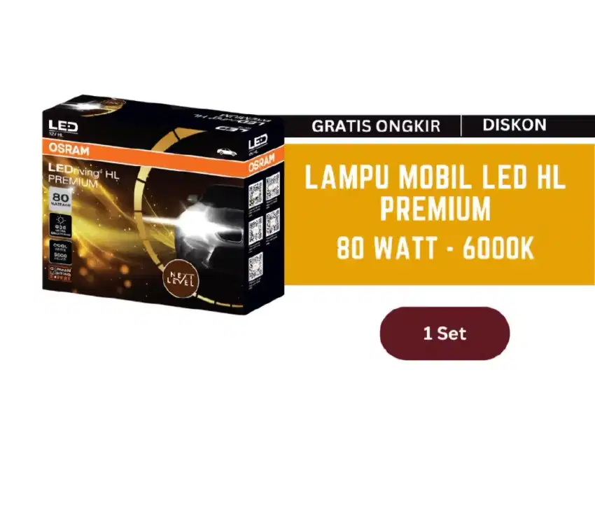 Jual Rugi Lampu LED Osram 80 Watt