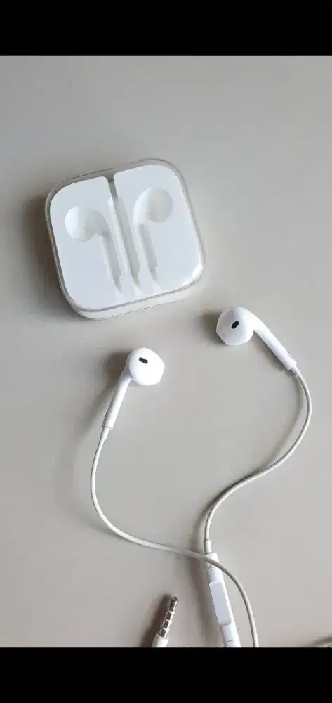 Apple earpods headset earphone putih original / beats iphone airpods