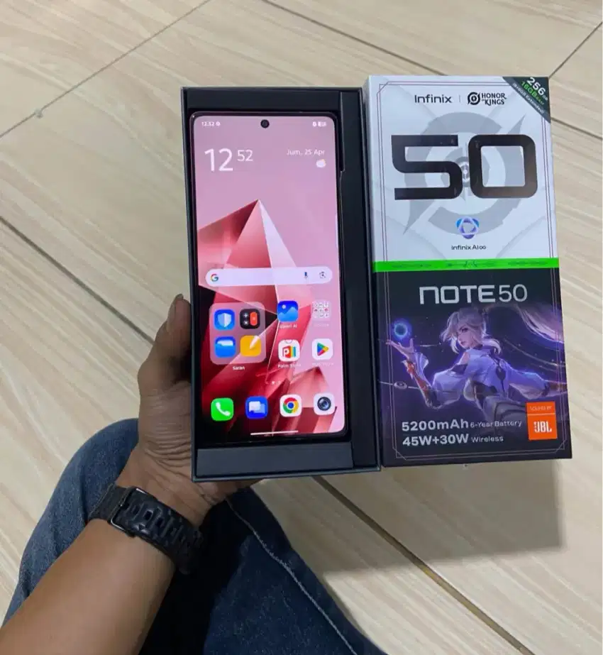 Infinix not 50 biasa ram 8/256 fulset