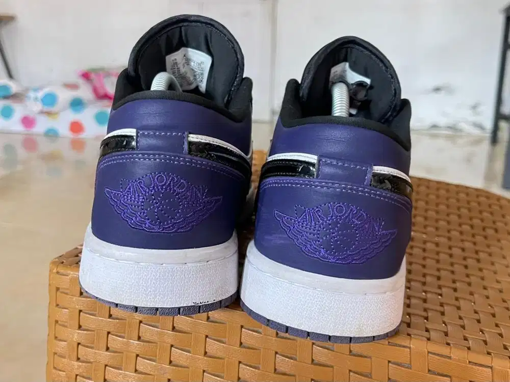 Nike air Jordan purple size 44 atau 28 cm