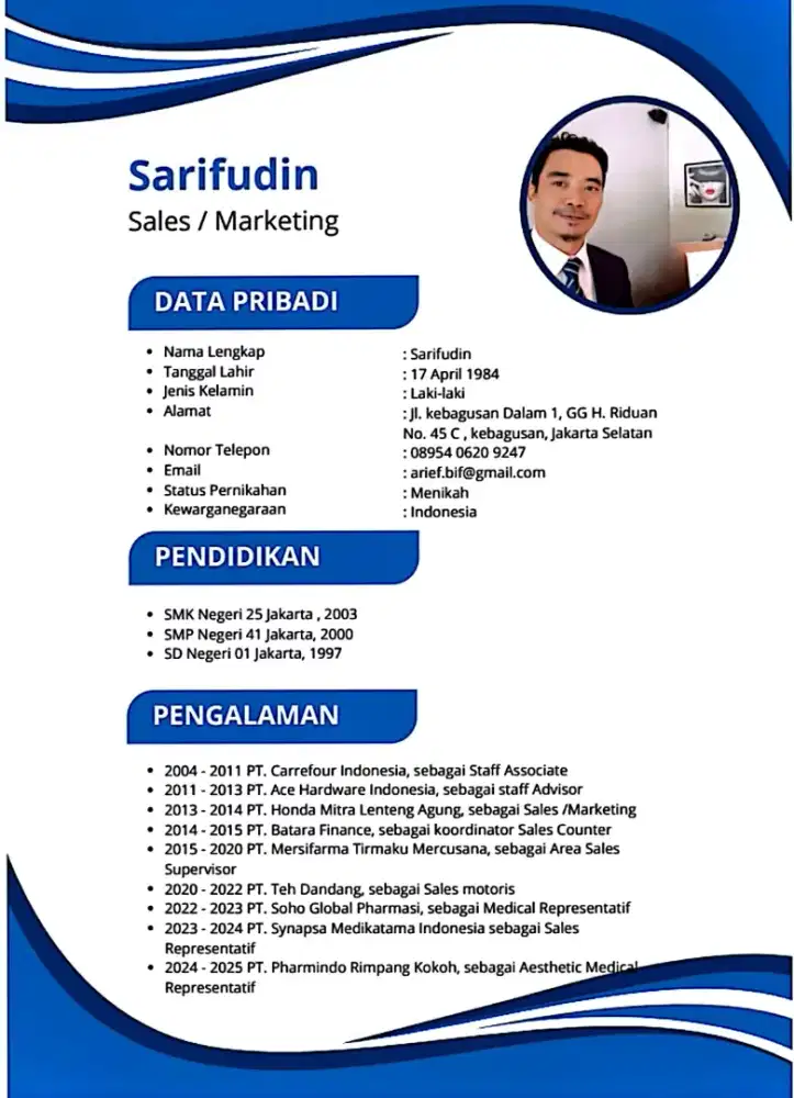 mencari pekerjaan sales marketing