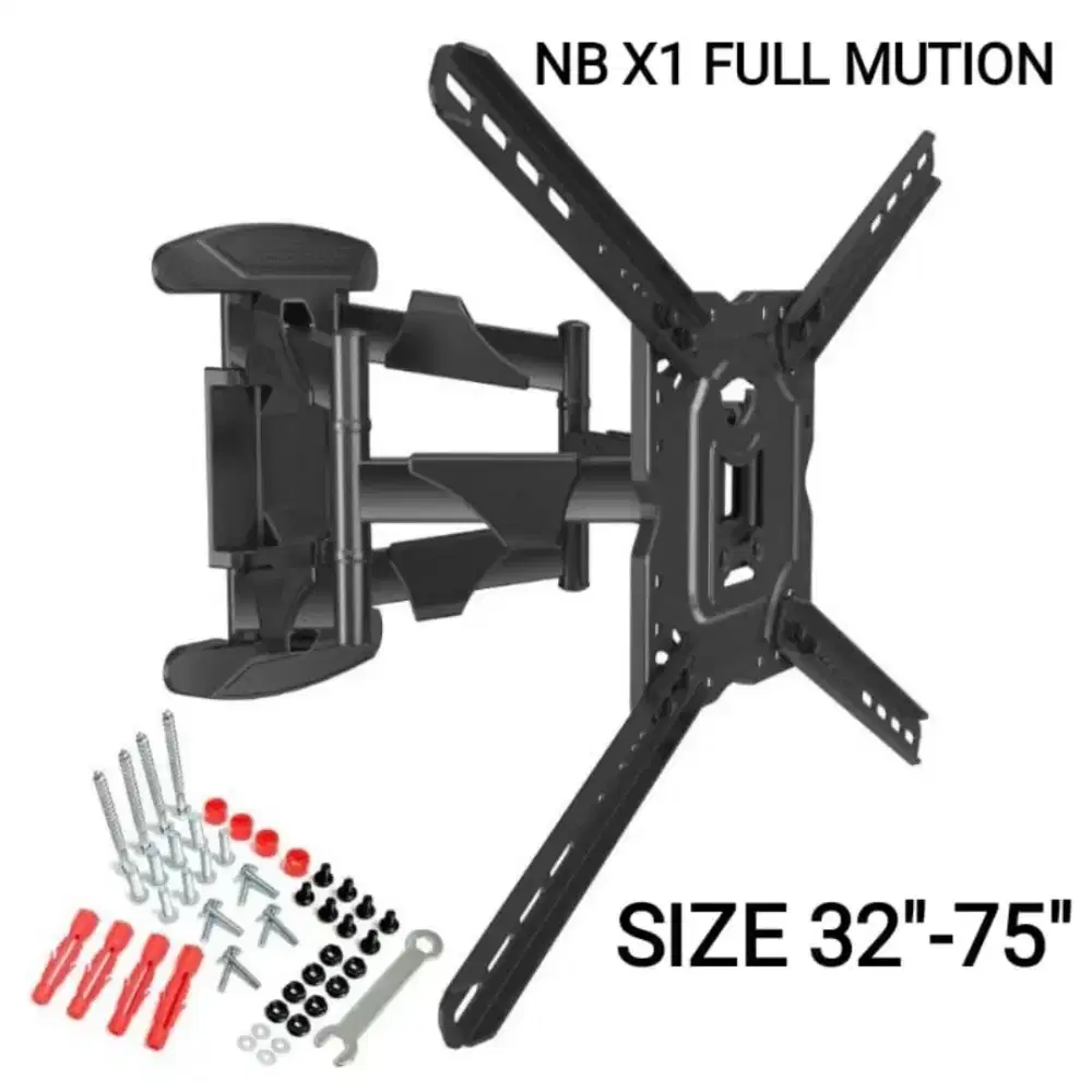 Bracket tv swivel 40 sampai 75 inch