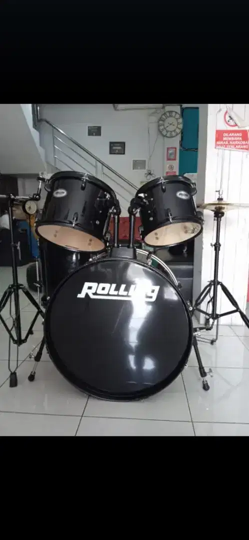 Drum Rolling komplit simbal
