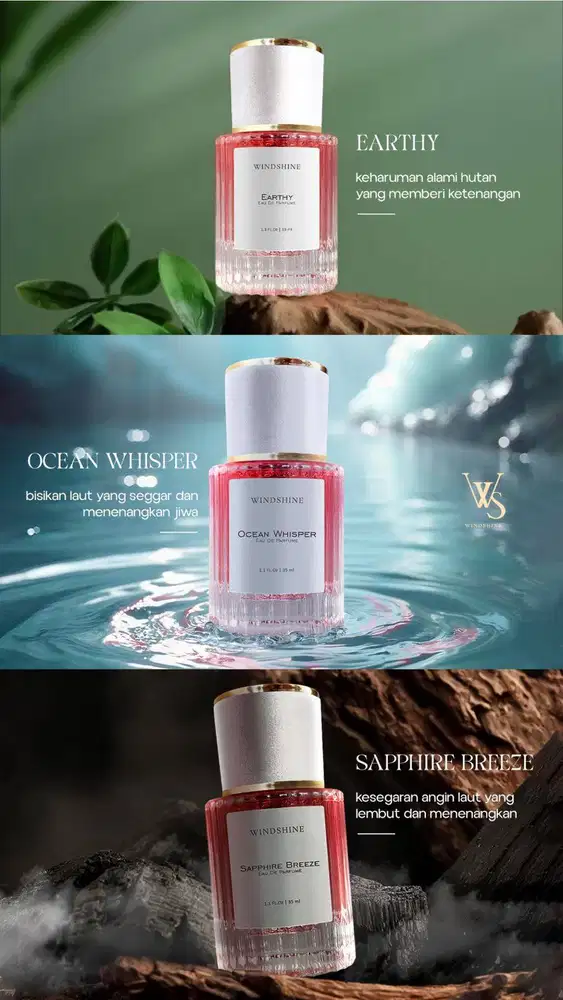 Eau De Parfume Windshine 35 ml sudah BPOM RI