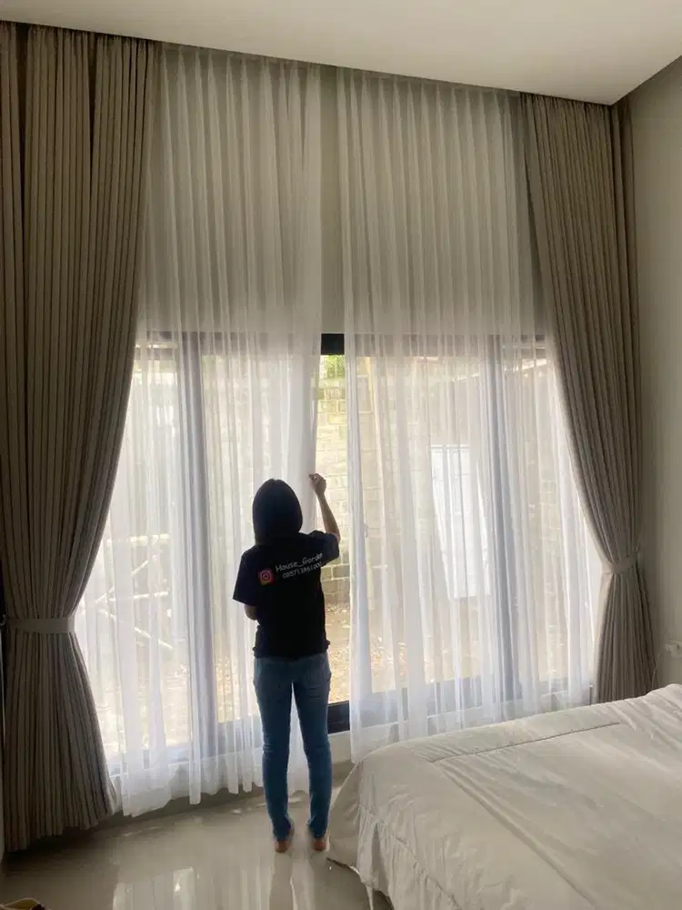 gorden minimalis gordyn import korden polos