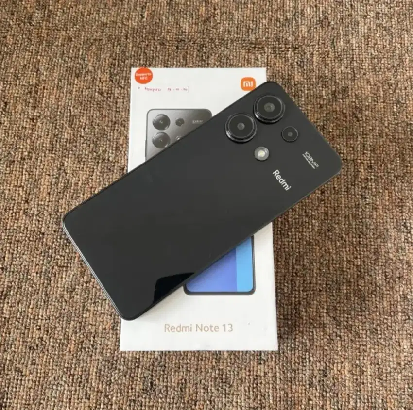 REDMI NOTE 13 8/256 FULLSET MULUS SECOND MURAH GARANSI COD / ANTAR