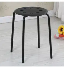 Bangku BESI Minimalis 4 Kaki – Ringan, Kuat & Serbaguna