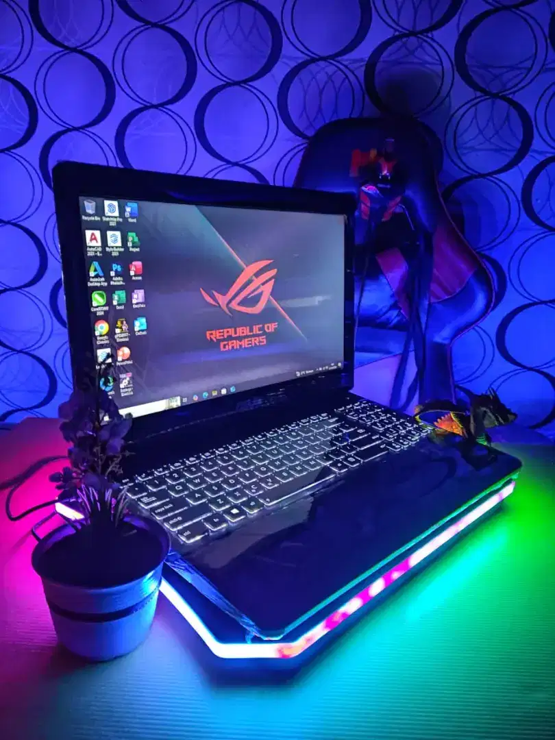 Laptop Gaming Asus Rog G55VW Core i7 Ram 24/250gb Ssd Vga Nvidia COD