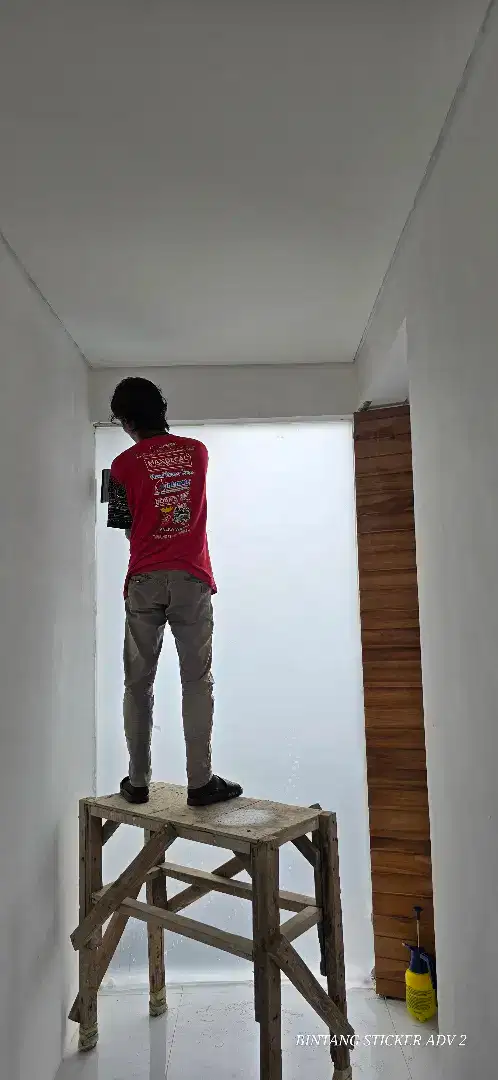 Siap melayani pemasangan +jual sticker sanblas riben dll